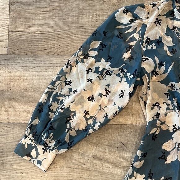 ZARA Floral Print Dress - Picture 4 of 16